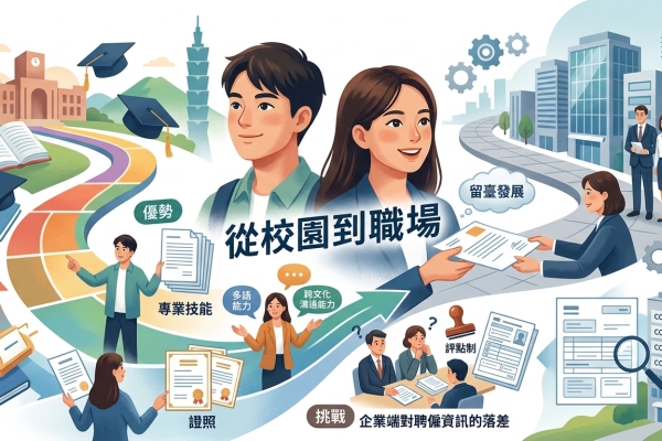 新法放寬僑生覓職期：留臺就業意願提升與企業聘僱實務挑戰
