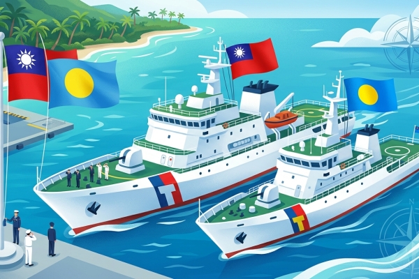 海巡完成首次敦睦暨訓練新頁 台北艦、花蓮艦遠赴帛琉 與友邦共創海洋合作新局