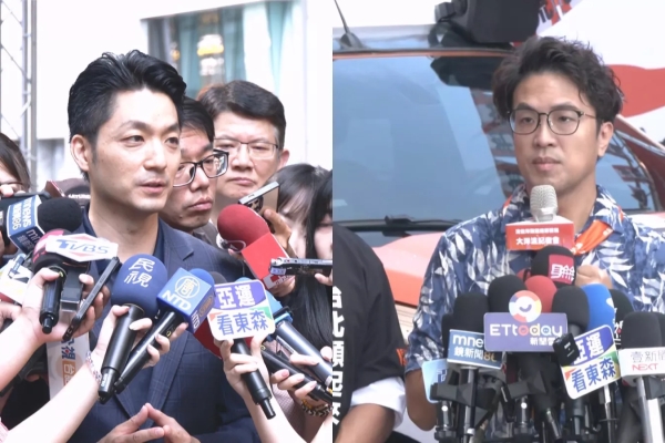 蔣萬安續推無菸城市拼連任 沈伯洋開箱競總搭洋流號宣傳