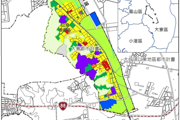 高雄市大寮都市計畫通盤檢討啟動　公開展覽揭示區域三軌並進推動產業生活交通新藍圖