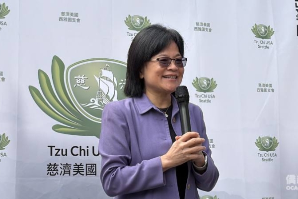 慈濟西雅圖支會33周年義賣 賴麗瑩出席挺斯波坎山火賑災
