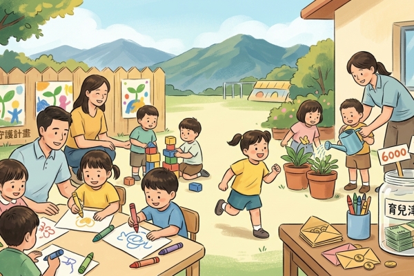 花縣府加碼2至未滿6歲幼兒津貼　每人最高補貼7000元