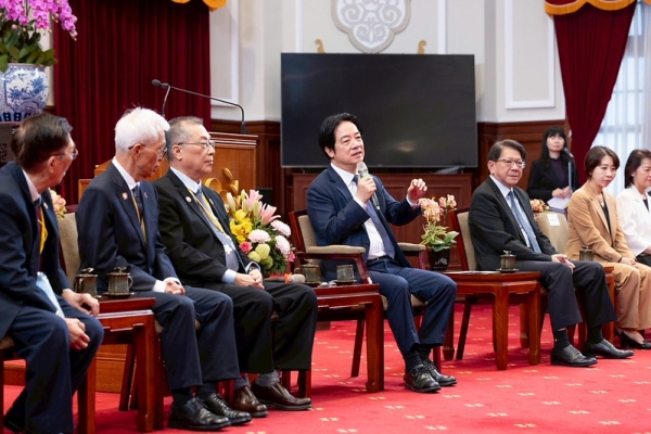 賴清德總統接見亞洲台灣客家聯合總會 推動客家六箭政策全面升級