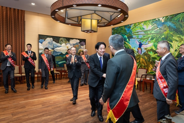 賴清德總統感謝國家傑出經理人得獎人努力付出　肯定專業成就並攜手產業拚經濟提升AI競爭力