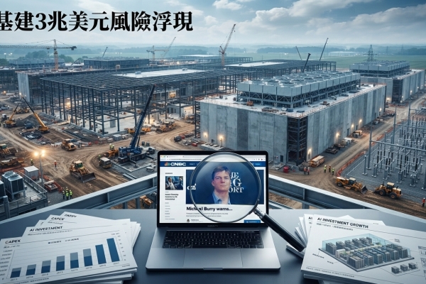 貝瑞警告AI基建藏產能過剩風險 點名微軟等五大巨頭3兆美元曝險