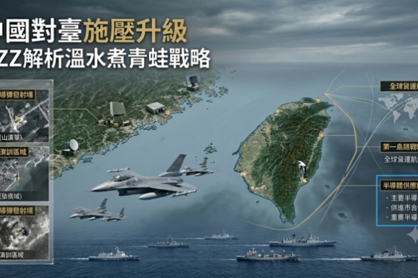 瑞媒NZZ解析臺海局勢：中國對臺施壓升級 「溫水煮青蛙」戰略成兩岸安全焦點