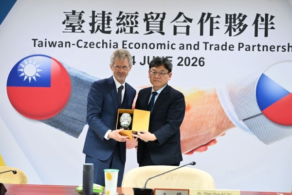 臺捷關係再升級　中東歐投資基金獲國發會加碼5千萬歐元深化捷克合作