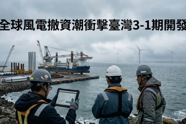 全球風電撤資潮延燒臺灣離岸市場 法國電力再生能源公司EDF退出蔚藍海彰化計畫 衝擊3-1期開發進度引發關注