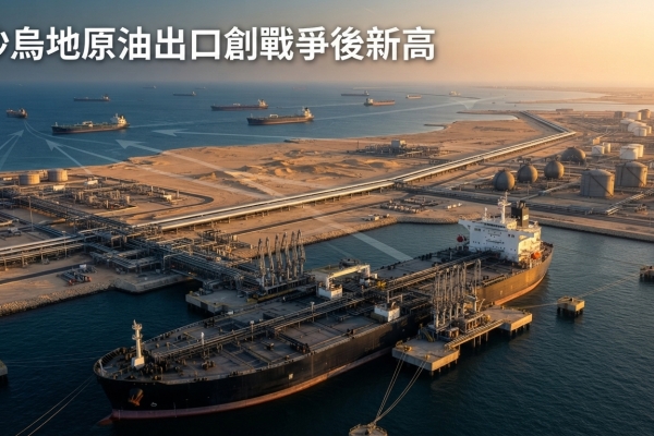 沙烏地阿拉伯9月原油出口回升至每日600萬桶 荷姆茲海峽成運輸關鍵