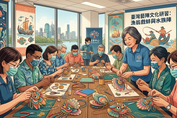 布里斯本舉辦海外文化在地研習 帶領僑界體驗臺灣藝陣與水族陣文化