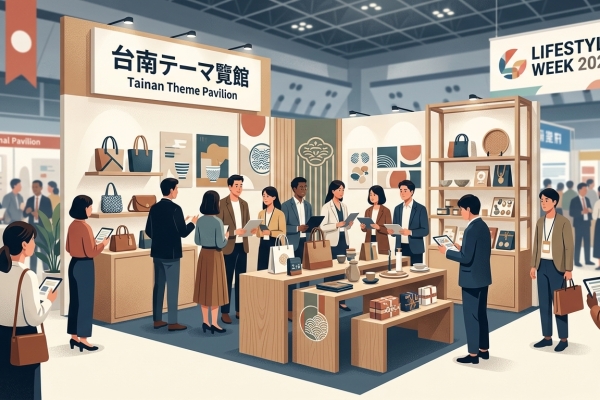 臺南市政府攜八家廠商參展2025日本國際家禮品及家居品展　MIT品牌設計力驚艷東京