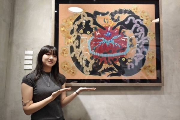 藝術家韓宜汝《入夢》個展高雄開幕 以神獸意象打造心靈安定空間