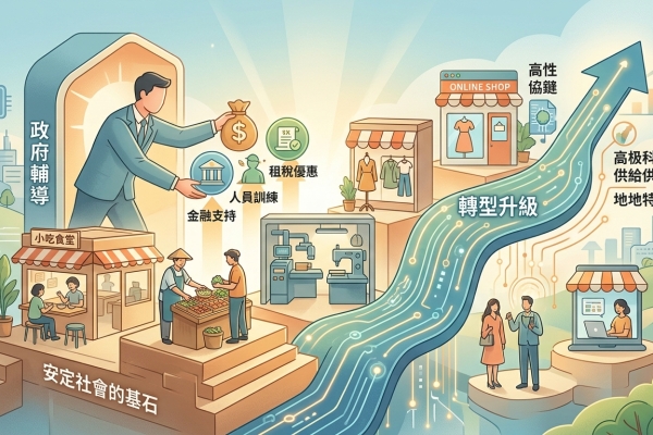 出席臺灣服務業大評鑑頒獎典禮 卓揆：全面協助中小微企業發展 打造社會穩定基石