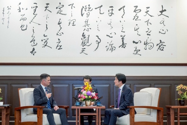 賴清德總統接見美國眾議員訪團　強調深化臺美合作確保國家安全