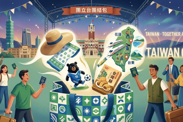 僑委會開箱國慶好禮「團結包」 預估近5千名僑胞返臺共襄盛舉