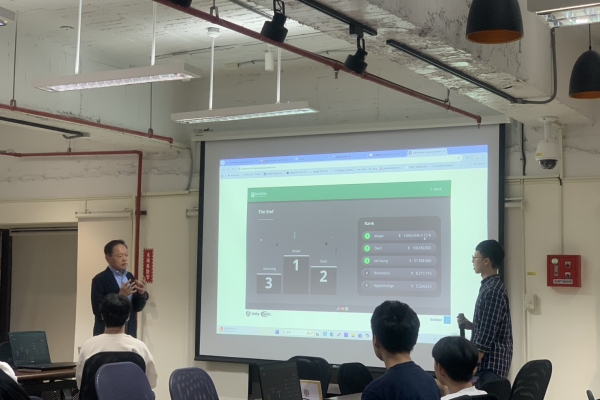中正大學創新創業基地「BattMan 模擬創業」工作坊 安聖泰教授帶領學生挑戰真實創業戰場