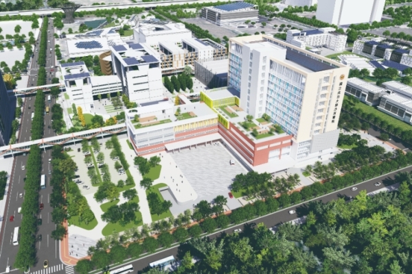 「沙崙醫療服務與創新園區第一階段(F區第一期)沙崙醫院新建統包工程」啟動 臺南664床智慧醫療新地標正式公開招標