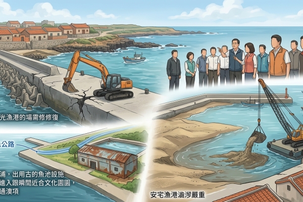 許國政、莊光大下鄉考察重光、安宅  林皆興：持續提升漁港安全及便利性