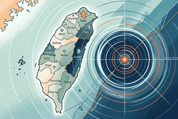 地牛翻身！台灣東部海域規模5.9地震　花蓮、宜蘭等5縣市最大震度2級