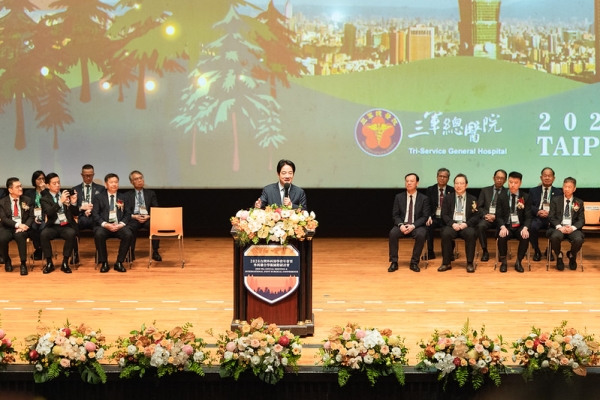 賴清德總統出席外科醫學會年會　推動智慧醫療打造永續醫療體系提升國人健康