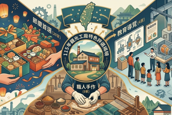 115年觀光工廠特色評選揭曉　33家入選
