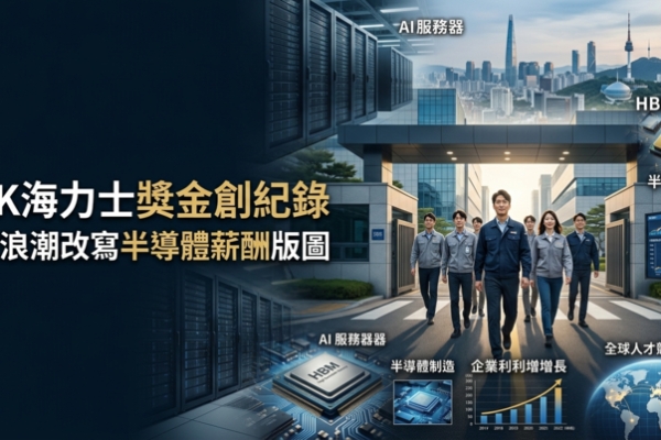 SK海力士績效獎金創紀錄！員工平均可領300萬元以上，AI浪潮推升獲利改寫全球半導體薪酬版圖