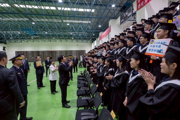 賴清德總統出席警大聯合畢業典禮　勉勵畢業生秉持團隊精神與清廉價值攜手維護國家治安
