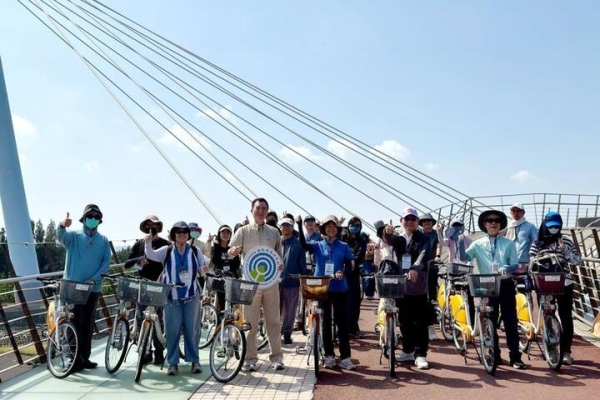 響應聯合國6月3日「世界自行車日」　國環院號召中部地區環教場所用雙輪體驗環教之美推廣低碳旅遊