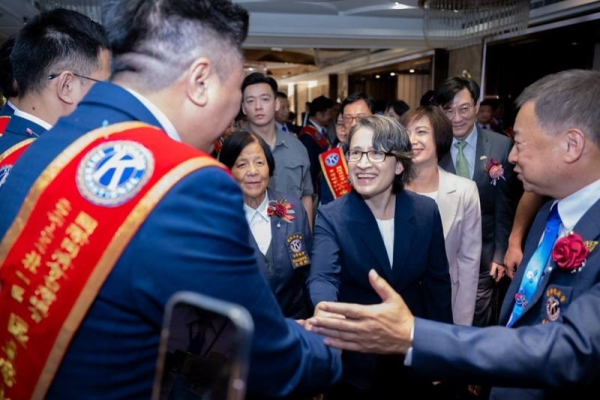 國際同濟會台灣總會長交接　副總統盼持續凝聚力量　為臺灣創造更多陽光與溫暖