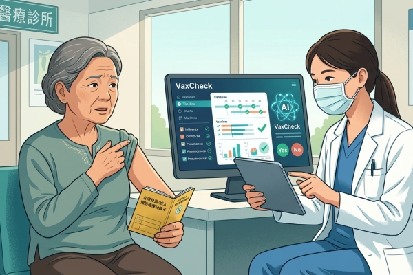 北榮玉里分院開發AI工具「VaxCheck」 助醫護精準判讀疫苗接種史