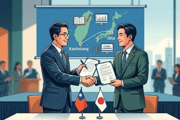 高雄與日本大分簽教育MOU　深化交流拓展國際教育
