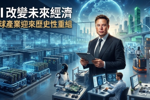 馬斯克預測AI五年內超越人類智慧　2036年人形機器人普及引發全球經濟與工作型態討論