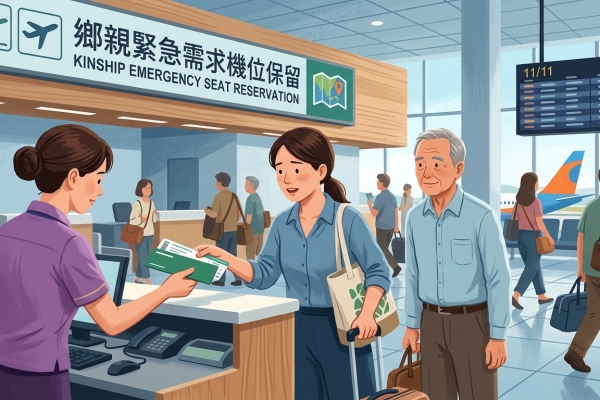 澎湖「鄉親緊急需求機位保留」服務11月11日正式啟動　保障民眾緊急返鄉及就醫權益