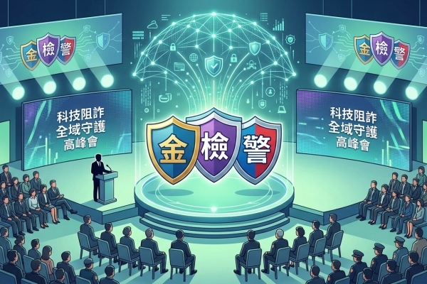 出席「科技阻詐，全域守護高峰會」 卓揆：透過金檢警聯防及公私協力 打造更安全可靠金融交易環境