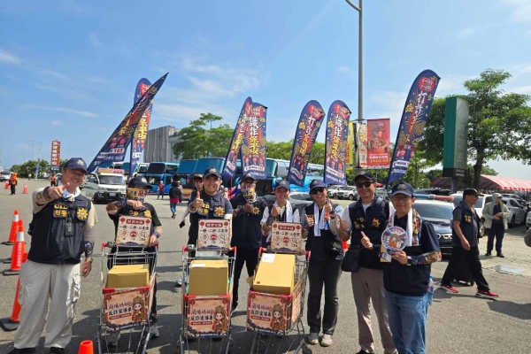 媽祖保佑反詐相隨！2026蘭陽媽祖文化節首創「行動反詐宣導購物車」　結合在地生鮮超市守護信眾荷包