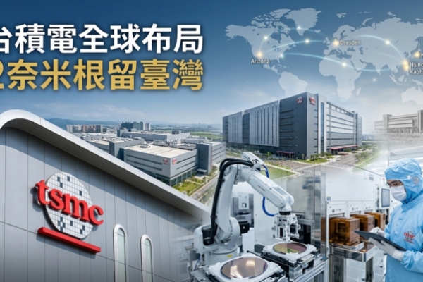 台積電加碼對美投資1000億美元　高雄2奈米量產、新竹研發中心布局揭示臺灣半導體5年戰略