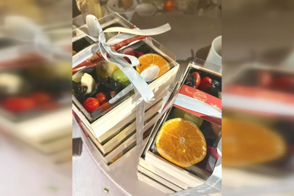 民眾稱鍘美藝術節水果盒有酸味 掌廚團隊：已留樣送驗