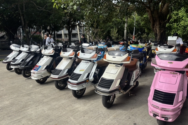 臺中霧峰燃起懷舊熱潮！全國名流150大會師重現80年代「把妹神車」經典速克達傳奇