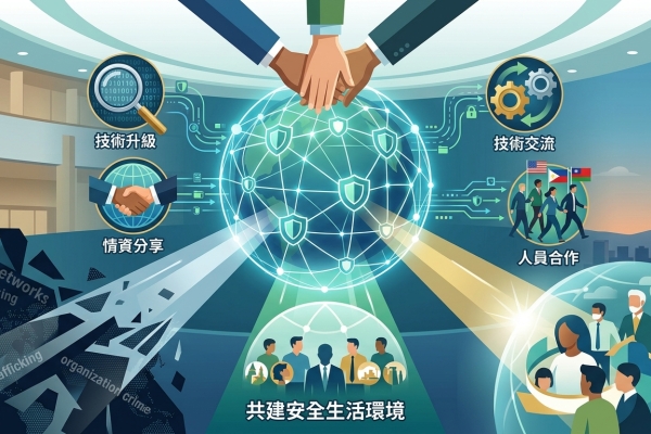 出席國際警察合作論壇 卓揆：攜手國際強化跨境犯罪打擊 共建安全生活環境
