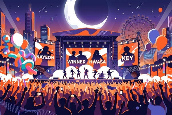 高雄夢想音樂節12月登場！娜璉、WINNER、華莎與KEY接力開唱