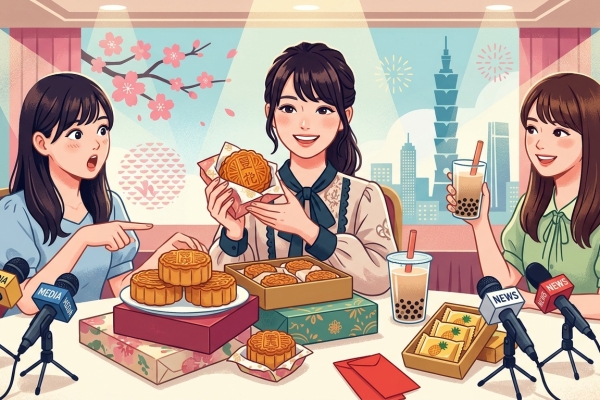 SKE48來台放膽吃美食 野村実代被拱吃30顆月餅
