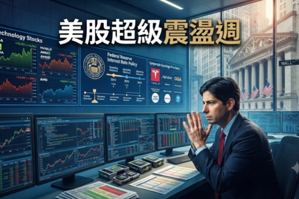 美股迎超級震盪週｜微軟、Meta財報分化＋Fed利率政策牽動華爾街市場，美國股市後市面臨多重考驗