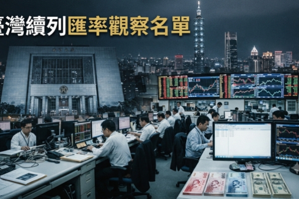 臺灣續列美國匯率觀察名單　央行：買匯規模低於門檻、臺美持續深化匯率溝通