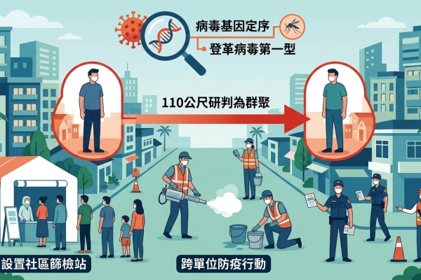 彰化市爆今年第二例本土登革熱 與首例相距110公尺研判為群聚