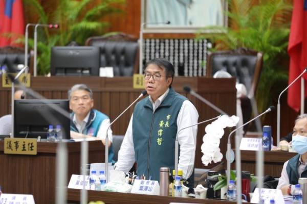 臺南市議會第4屆第9次臨時會閉幕 臺南市長黃偉哲感謝議會支持並承諾審慎回應普發現金提案