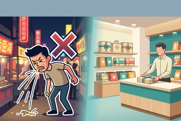 日籍YTR嗆「夜市難吃、討厭台灣」！卻在台北開伴手禮店