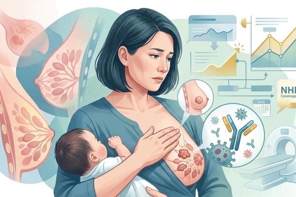 晚育哺乳撞上乳癌好發期 44歲女三陰性乳癌險當「塞奶」
