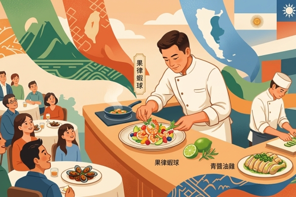 2026臺灣美食巡迴講座阿根廷場登場 經典臺菜獲滿堂采