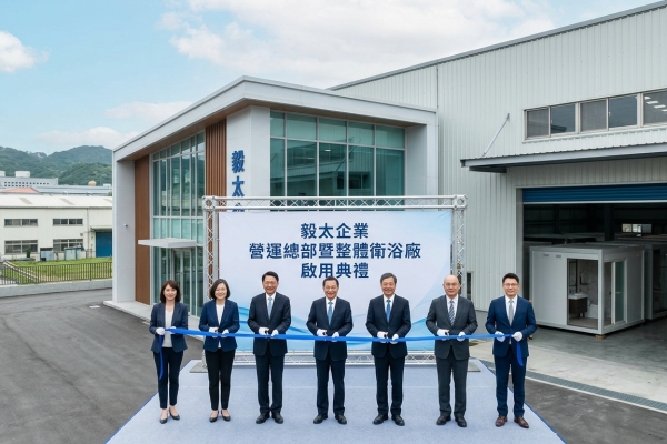 出席毅太企業總部啟用典禮 卓揆：攜手企業推動智慧科技生活 打造高品質居住環境