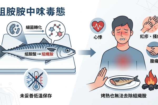台中男中秋烤肉吃鯖魚身體不適 竟是組織胺中毒